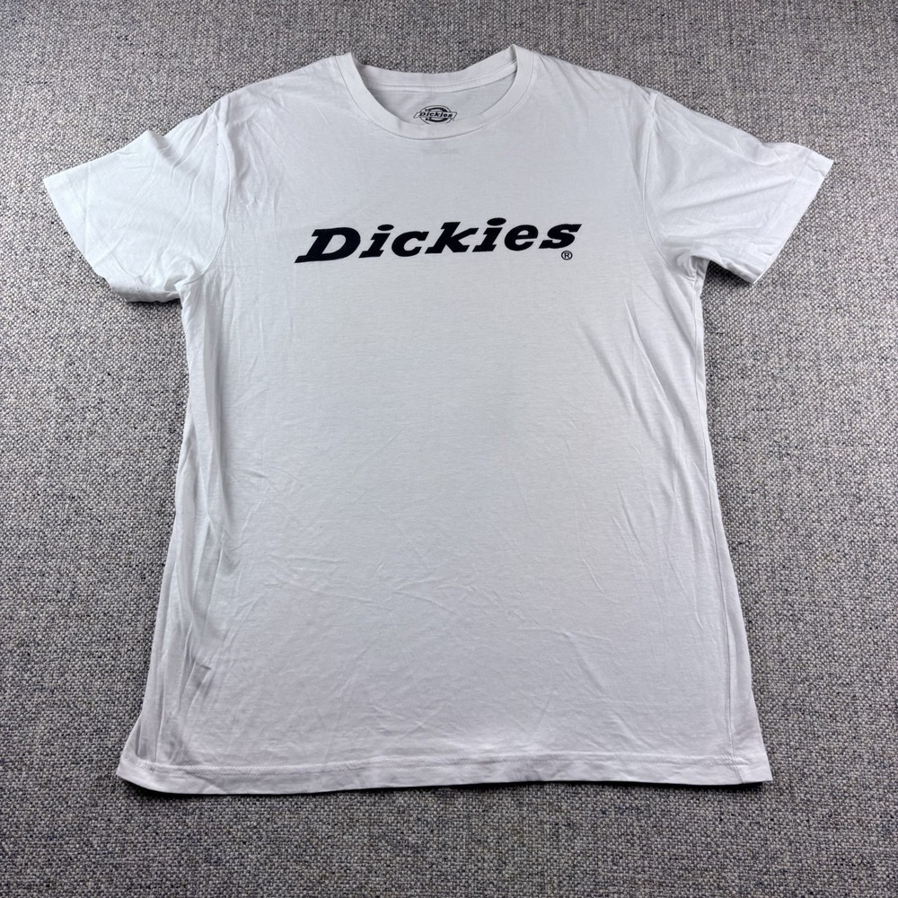 Dickies Men's Graphic Logo Tee Relaxed Fit Cotton T-Shirt Sz M